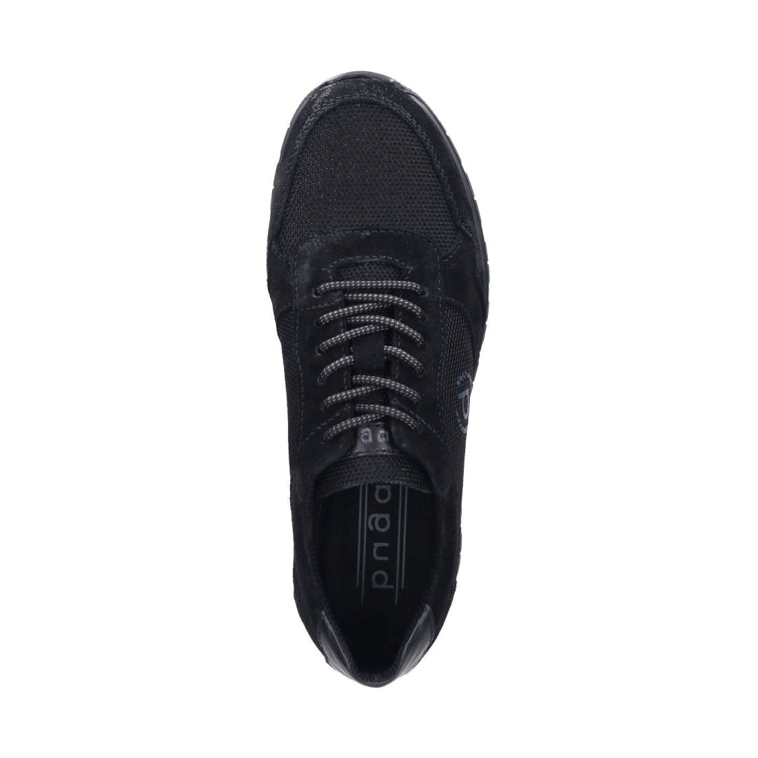 Bugatti mens black, black stranger sport shoe | Vilbury London