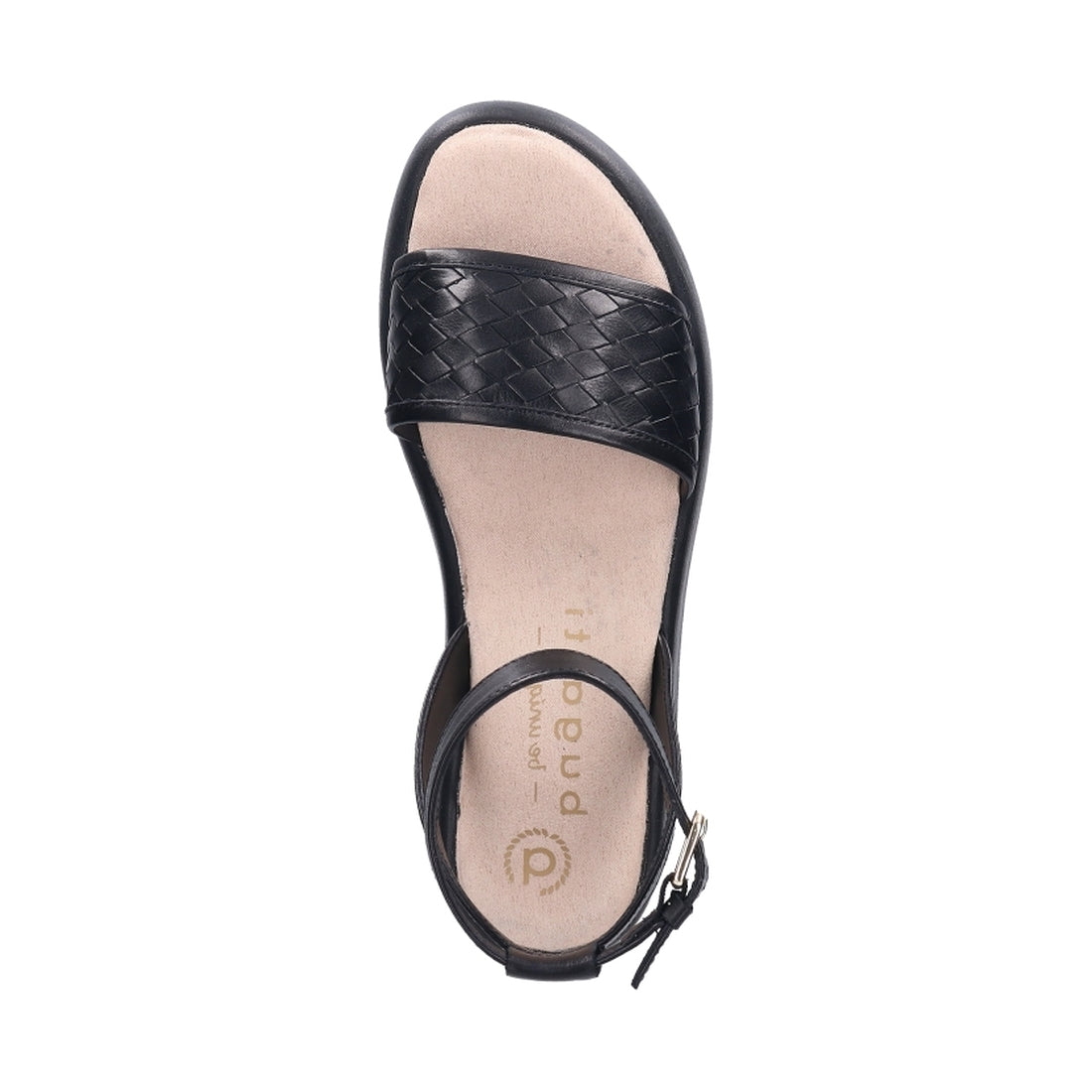 Bugatti Womens Black kya sandals | Vilbury London