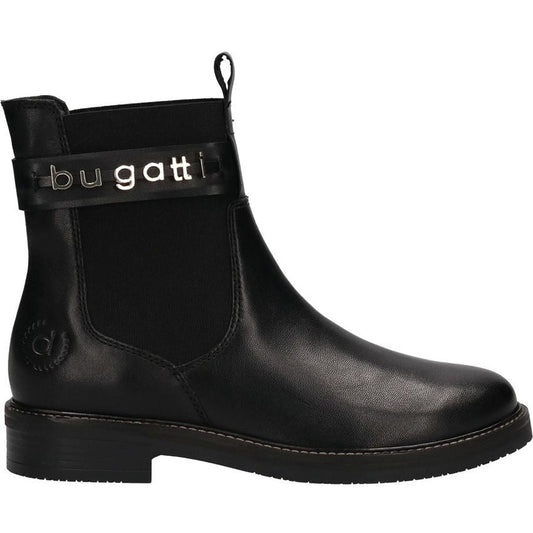 Bugatti womens Black zina booties | Vilbury London