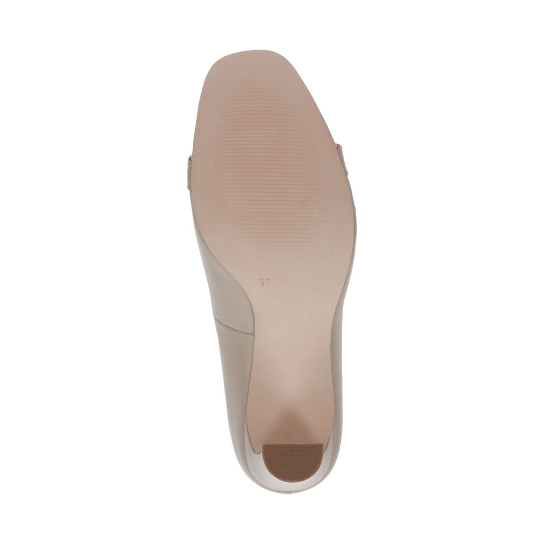 Caprice womens beige nappa elegant closed pumps | Vilbury London