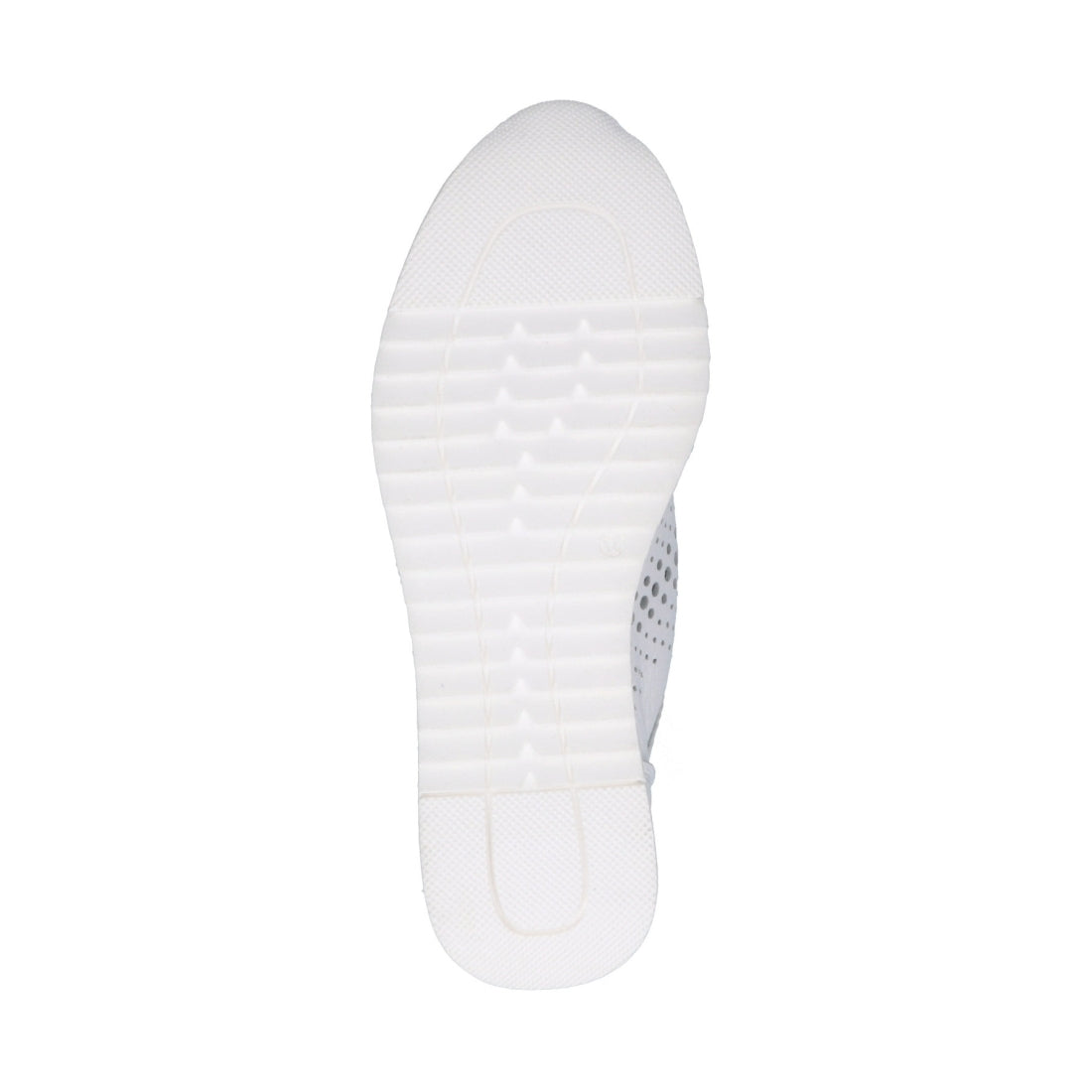 Caprice Womens white casual closed shoes | Vilbury London