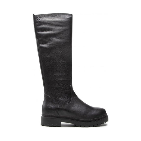 Caprice womens black casual closed boots | Vilbury London