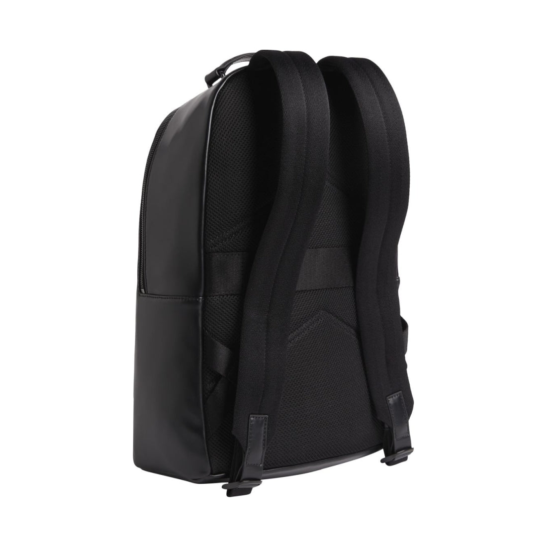 Calvin Klein mens ck black median round backpack | Vilbury London