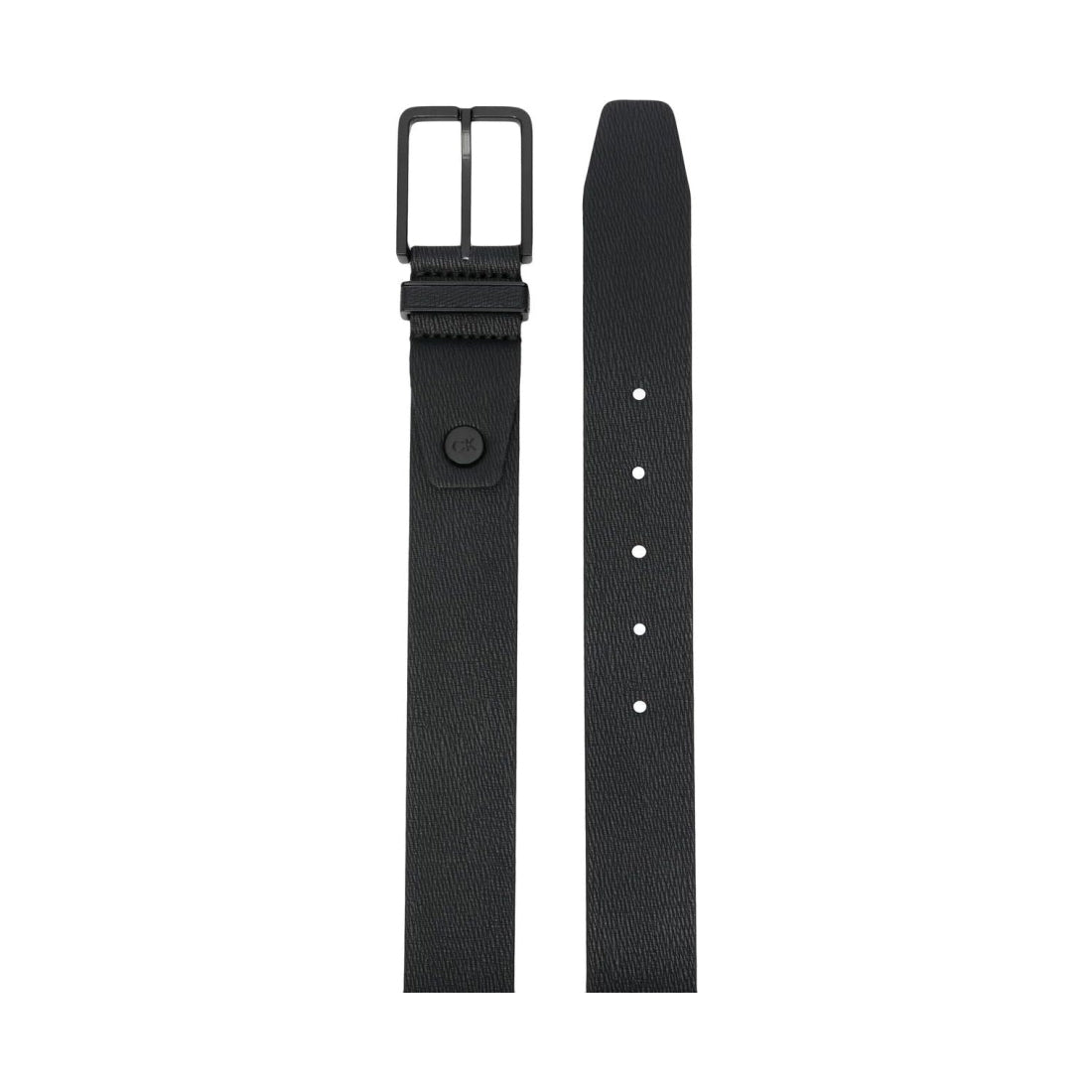 Calvin Klein womens black must loop belt 30mm | Vilbury London