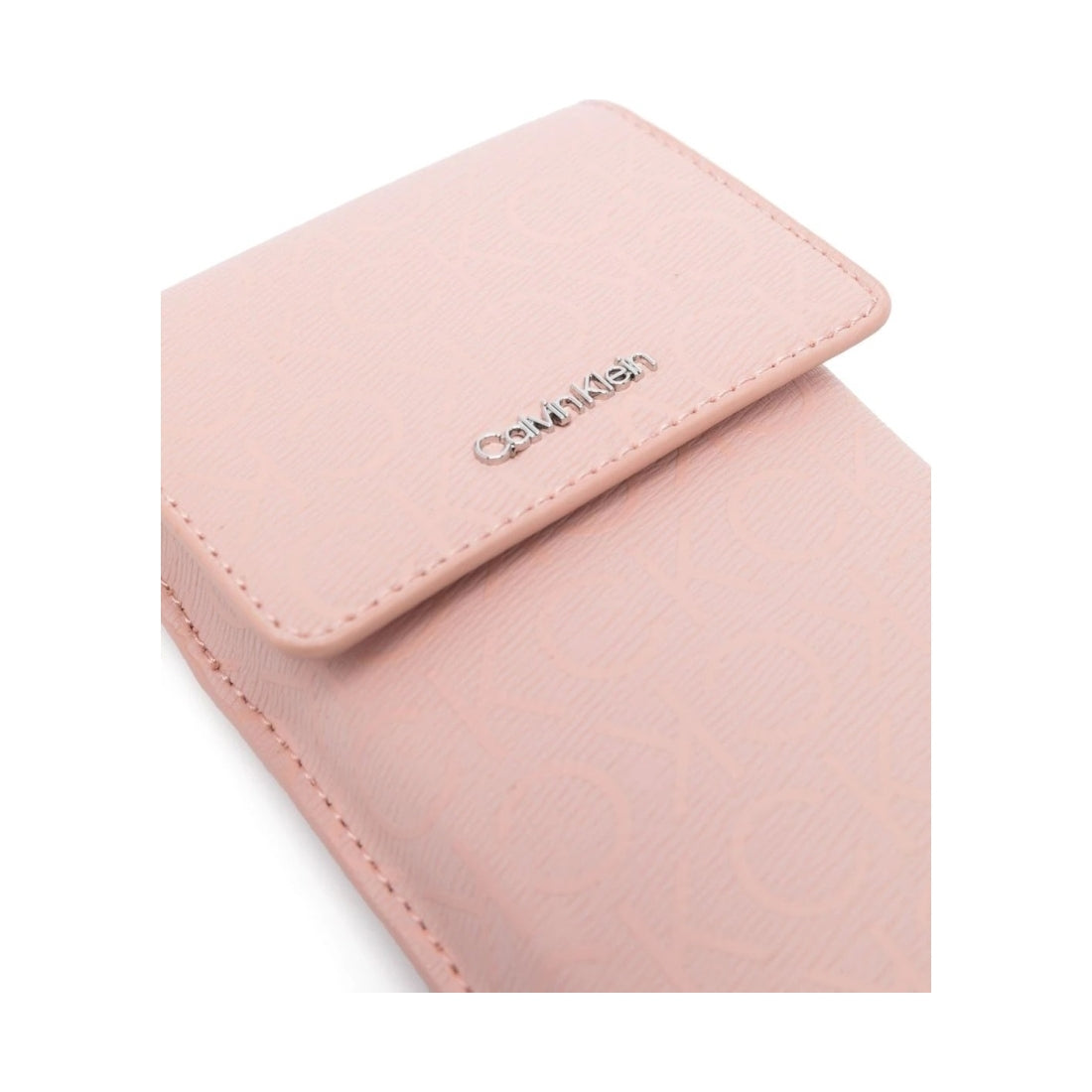 Calvin Klein womens cafe au lait mono must phone pouch | Vilbury London