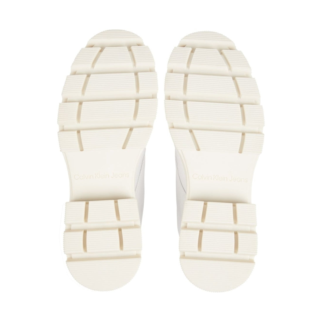 Calvin Klein Jeans womens white chunky boot | Vilbury London