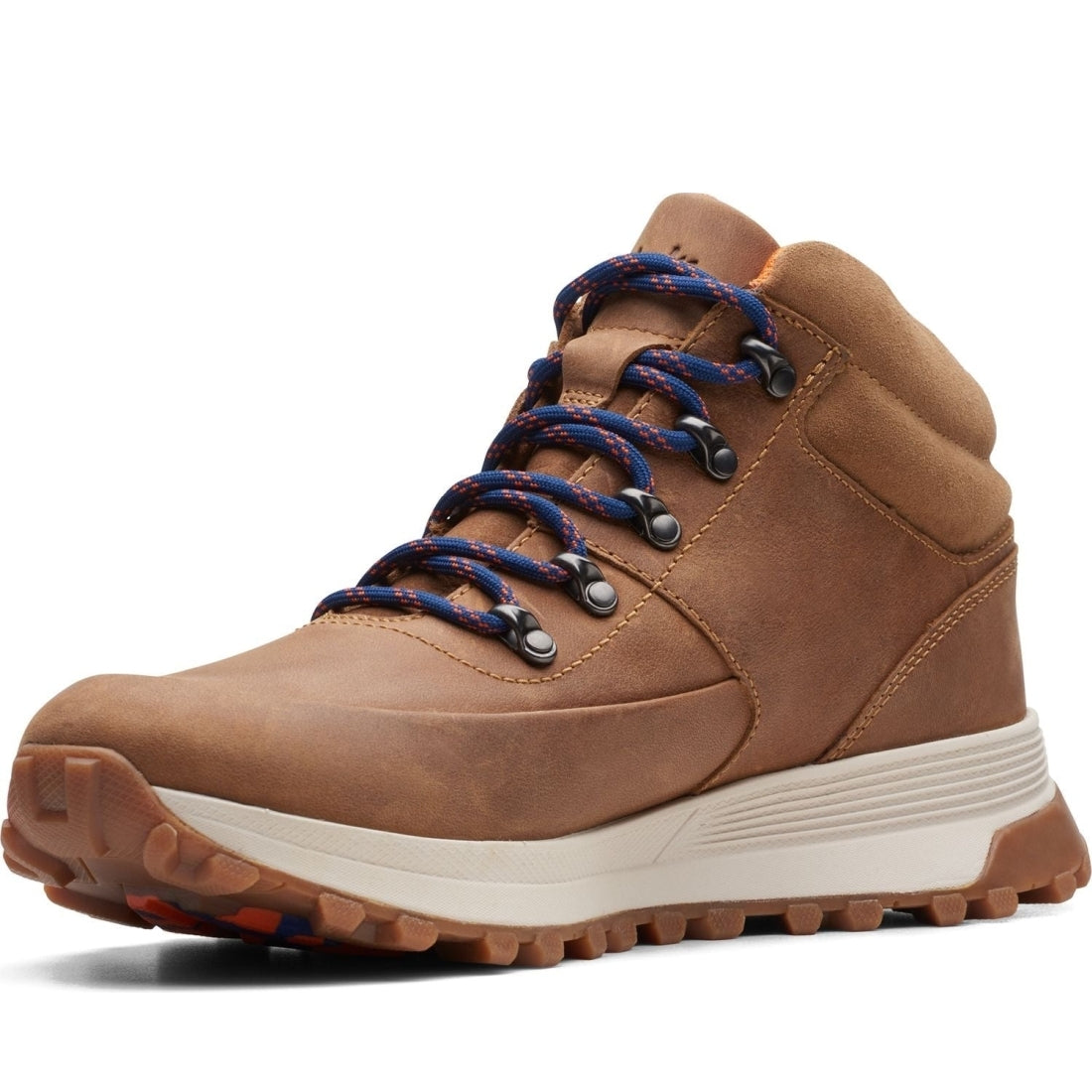 Clarks mens Tan atl trek mid booties | Vilbury London