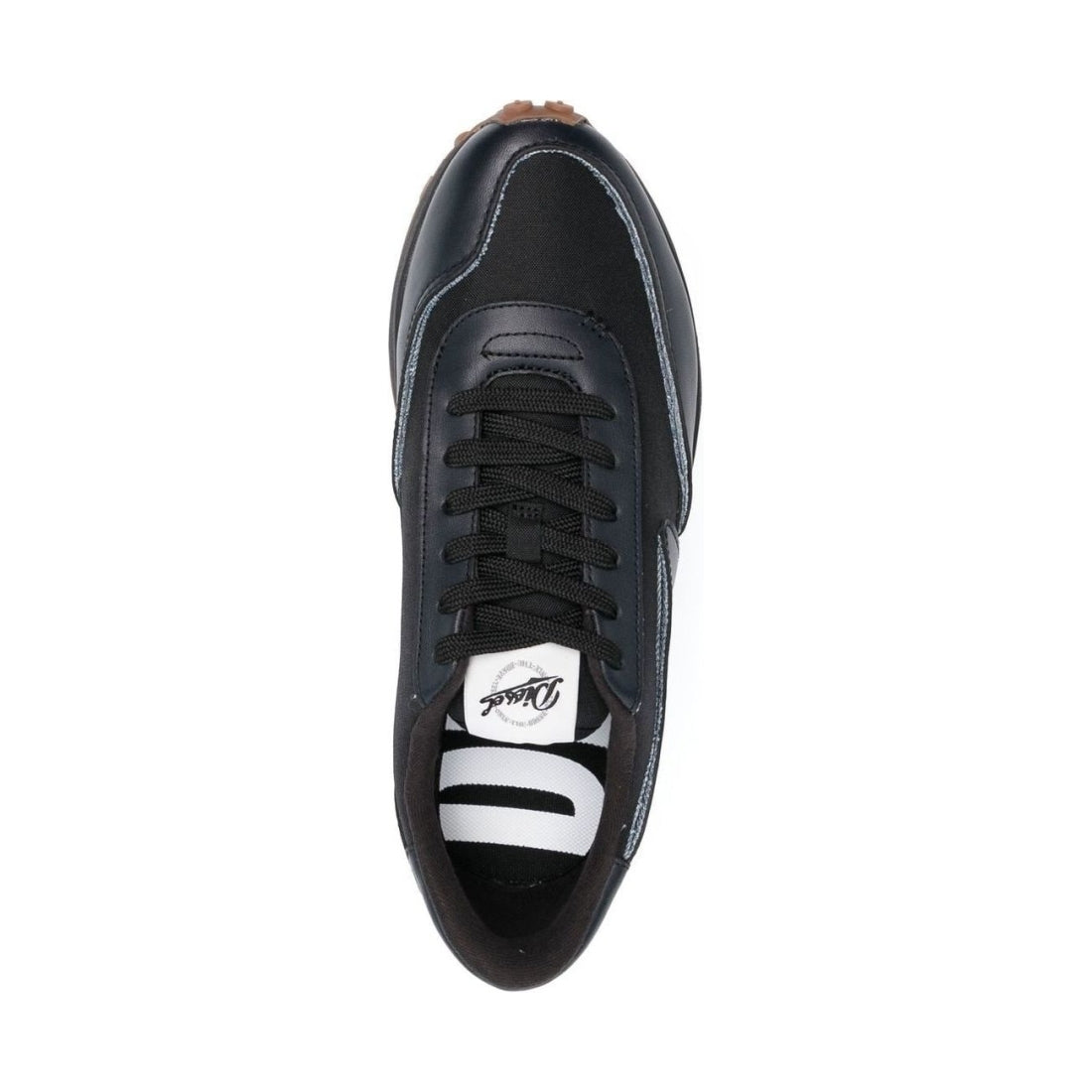 Diesel womens Black s-racer lc w trainers | Vilbury London