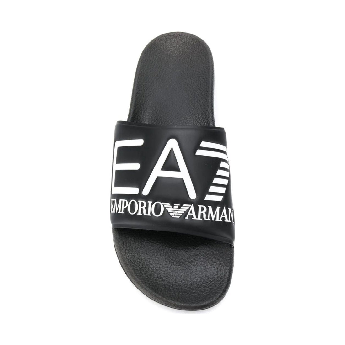 EA7 unisex adults black shoes beachwear | Vilbury London