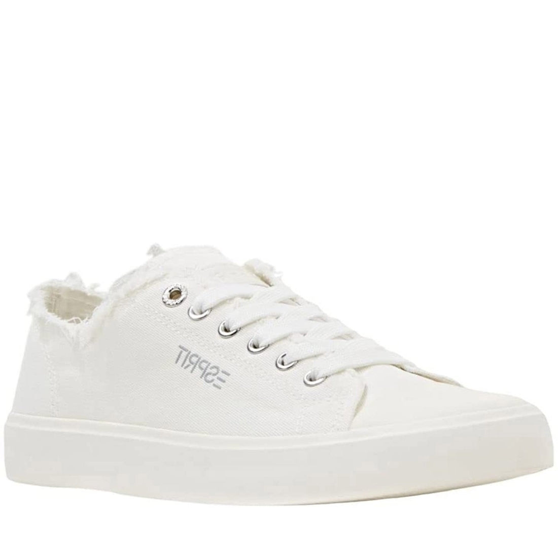 Esprit Womens white casual closed shoes | Vilbury London