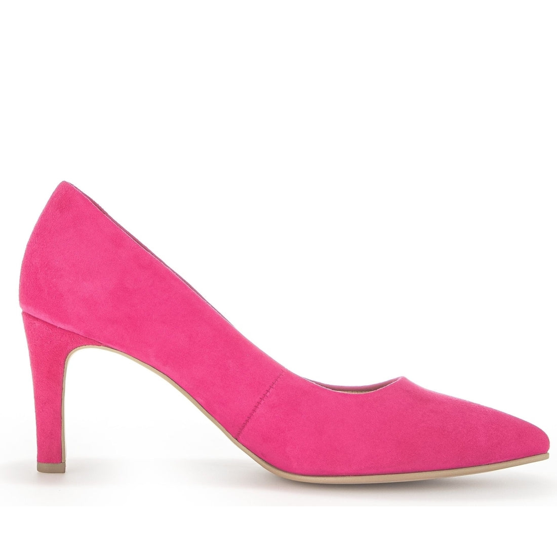 Gabor womens pink elegant closed pumps | Vilbury London