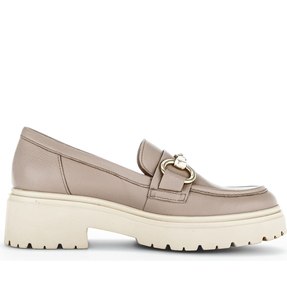 Gabor womens desert (gold) casual closed loafers | Vilbury London