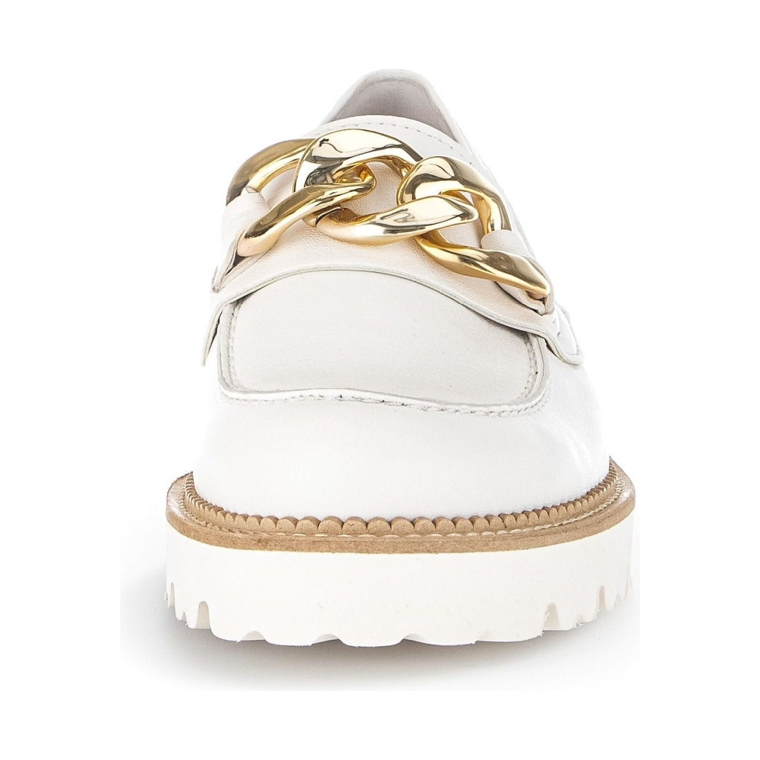 Gabor womens latte (gold) casual closed loafers | Vilbury London