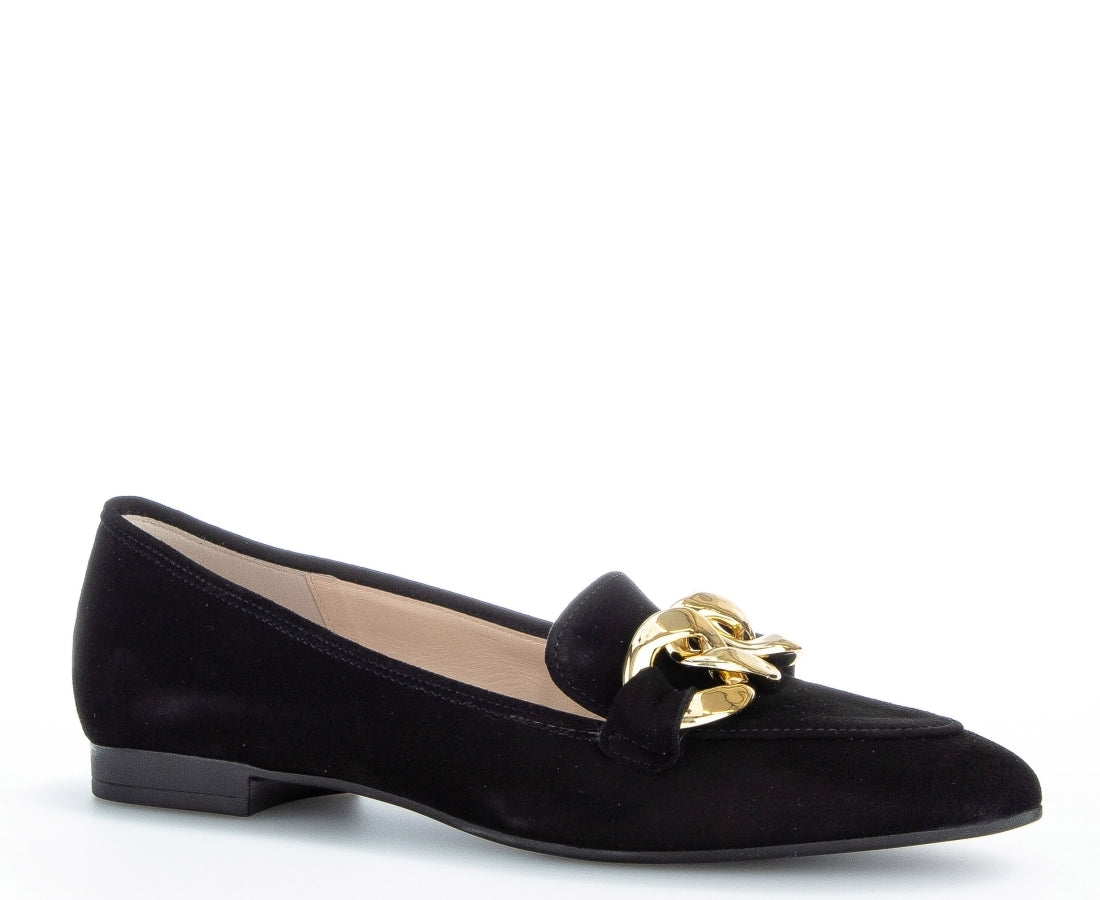 Gabor Womens schwarz casual closed shoes | Vilbury London