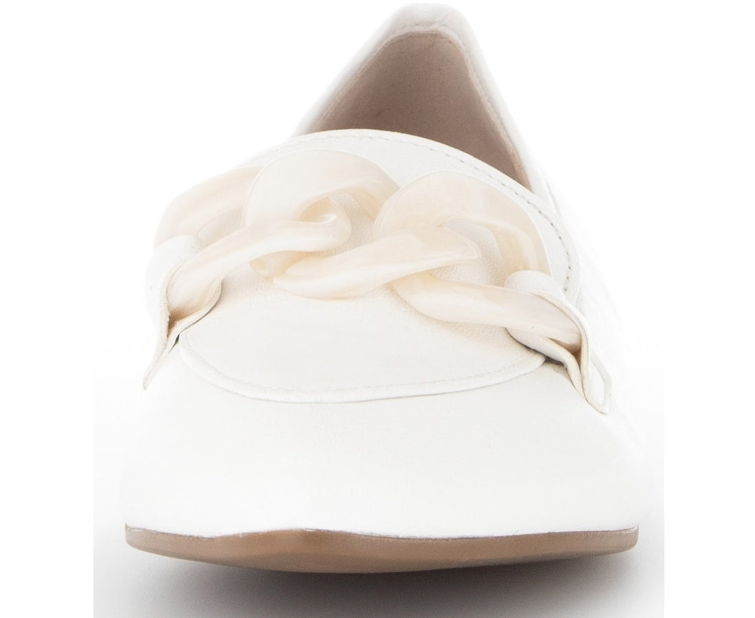 Gabor Womens white casual closed shoes | Vilbury London