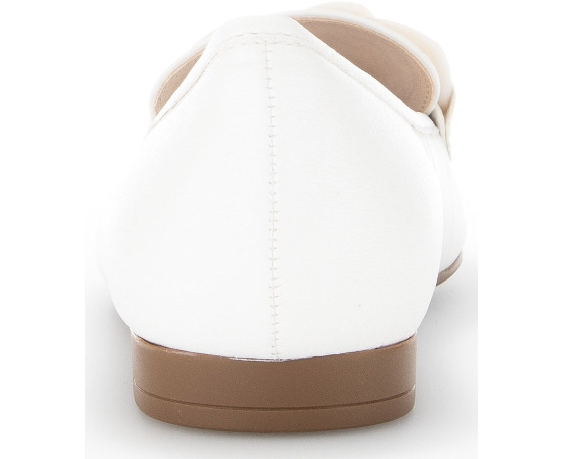 Gabor Womens white casual closed shoes | Vilbury London