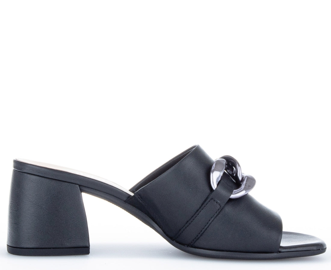 Gabor Womens schwarz casual open sandals | Vilbury London