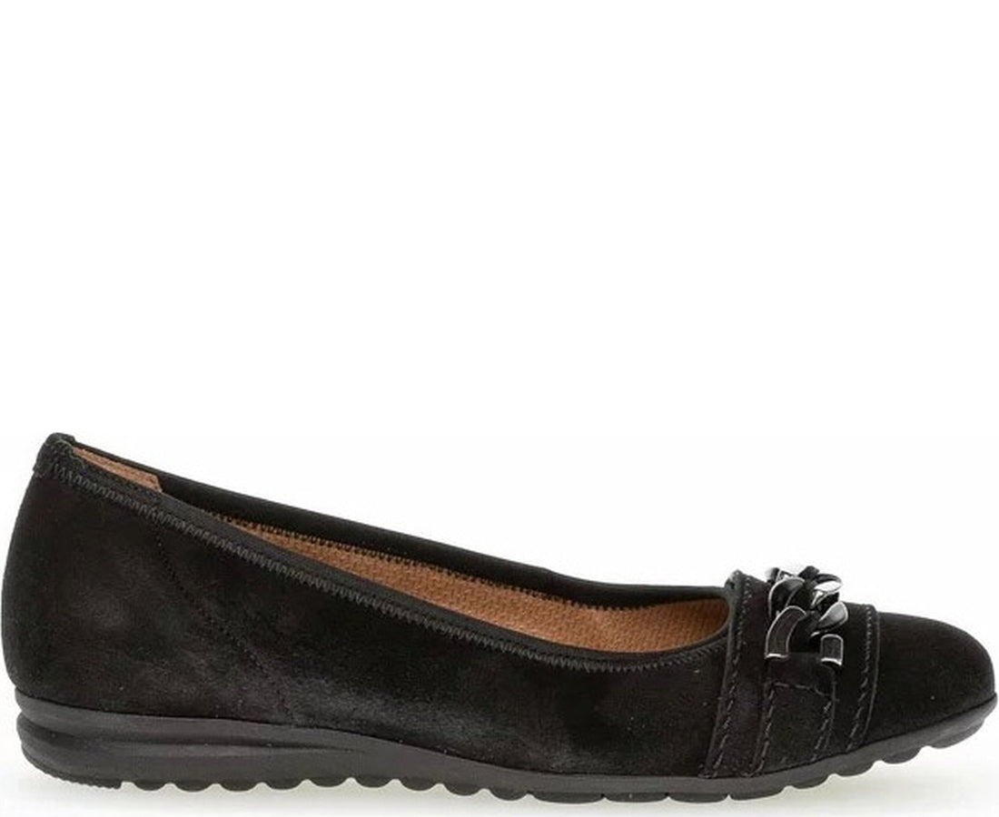 Gabor Womens schwarz casual closed shoes | Vilbury London