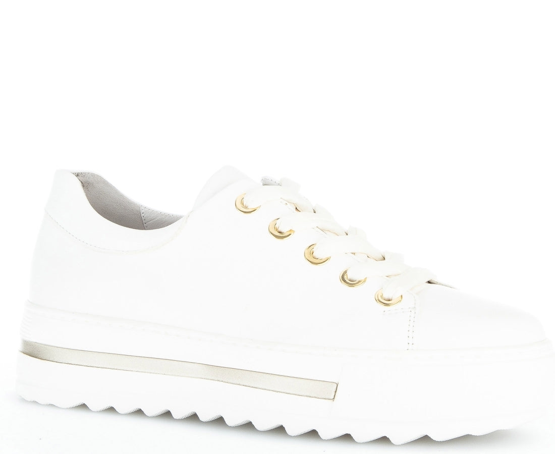 Gabor Womens weiss casual closed shoes | Vilbury London