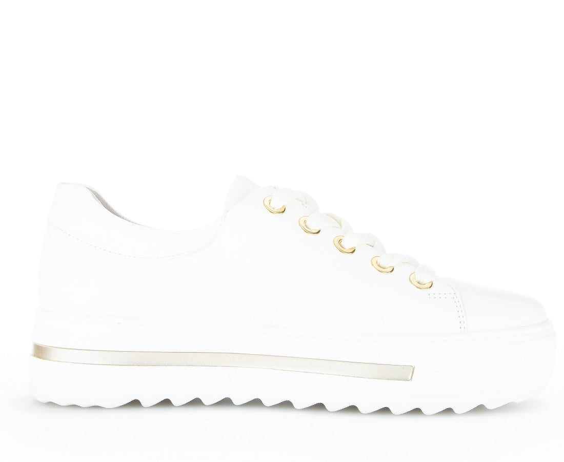 Gabor Womens weiss casual closed shoes | Vilbury London