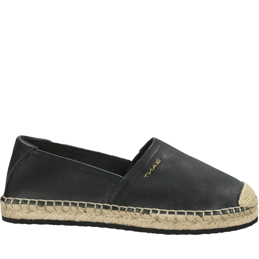 Gant Womens Black lucynella espadrilles | Vilbury London