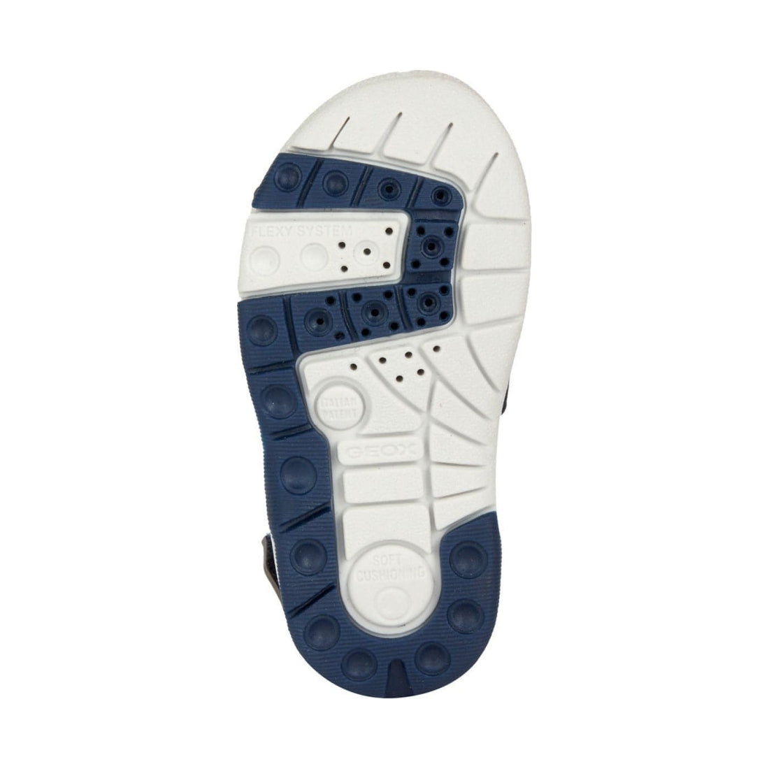 Geox boys red, navy sandals multy | Vilbury London