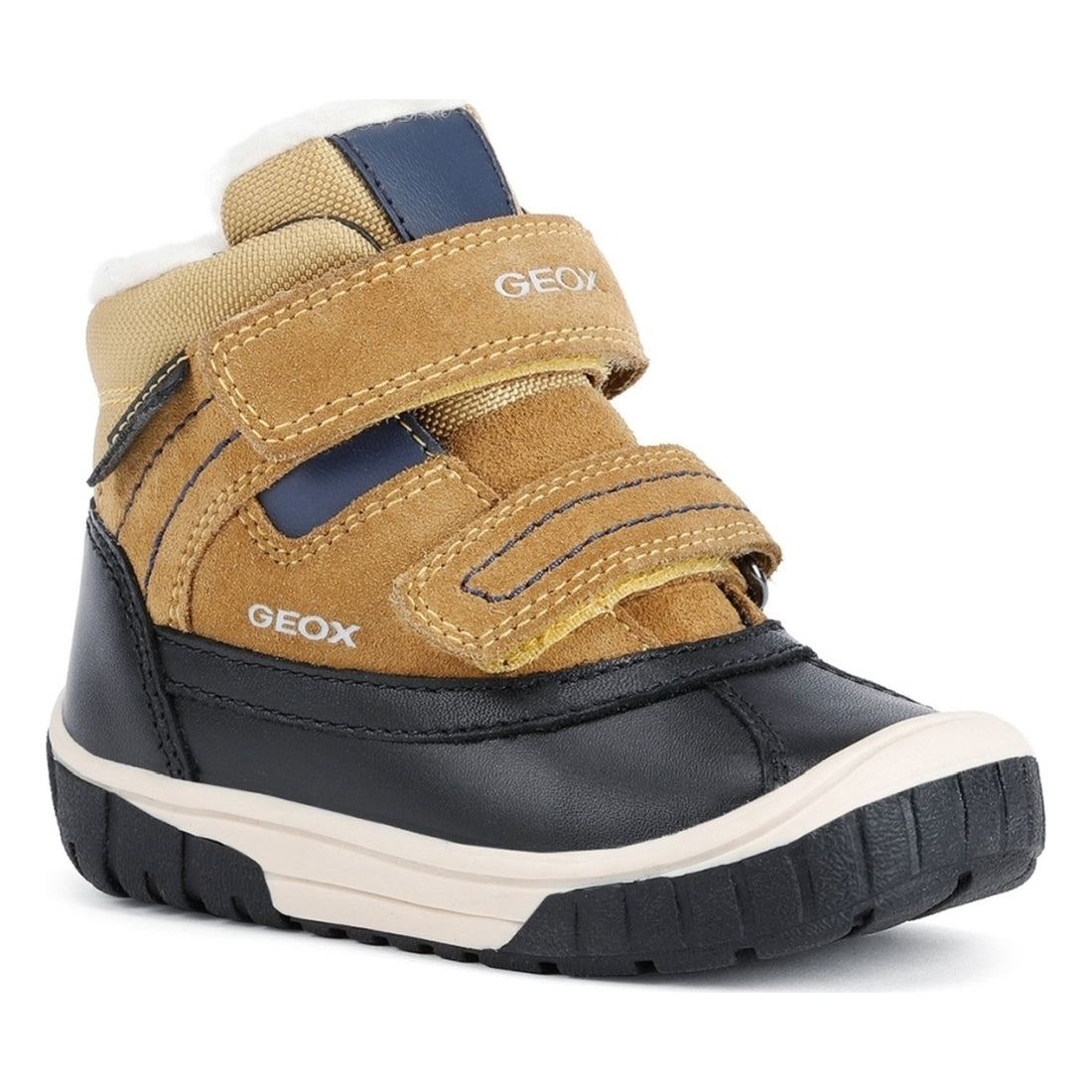 Geox boys Yellow Blue omar wpf booties | Vilbury London