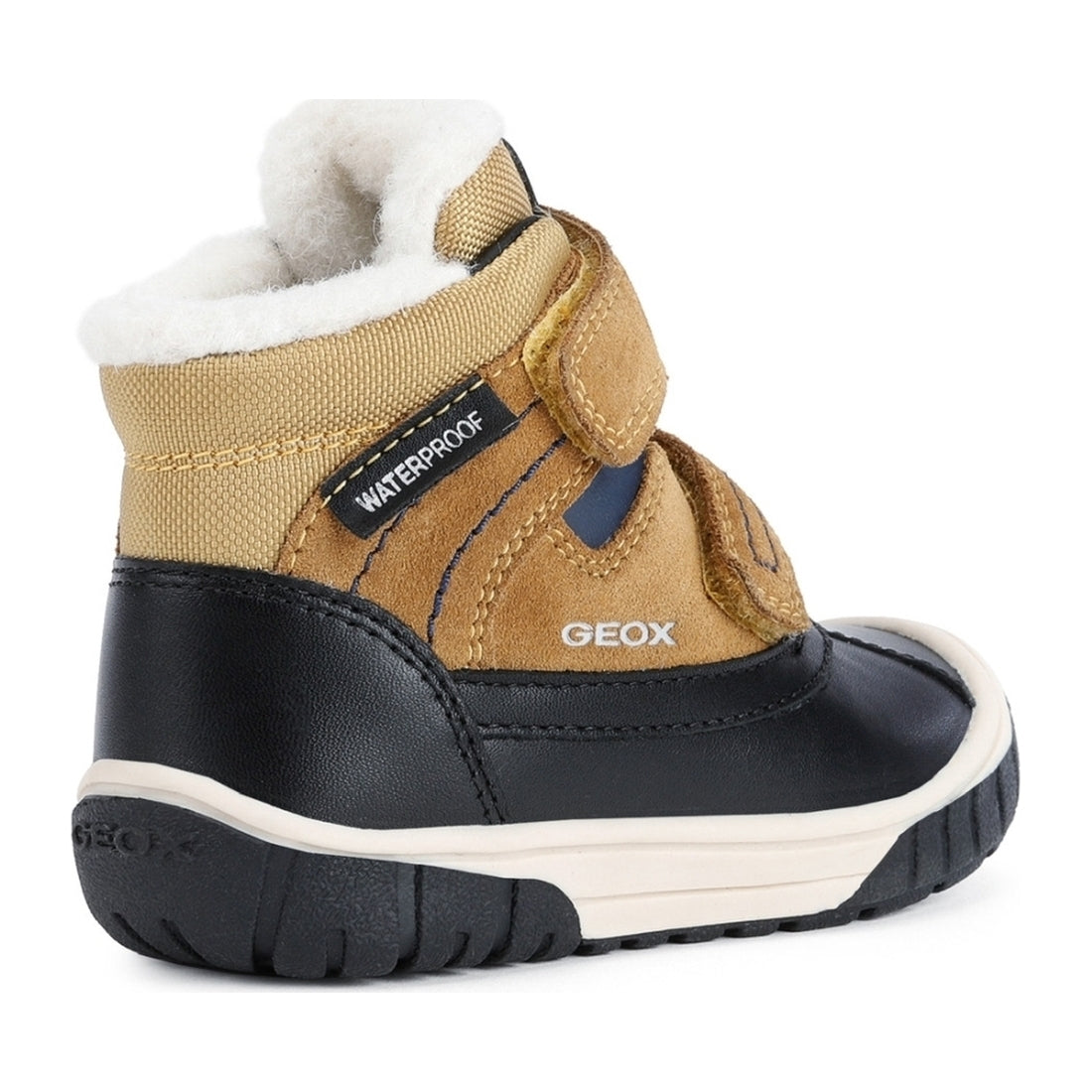 Geox boys Yellow Blue omar wpf booties | Vilbury London