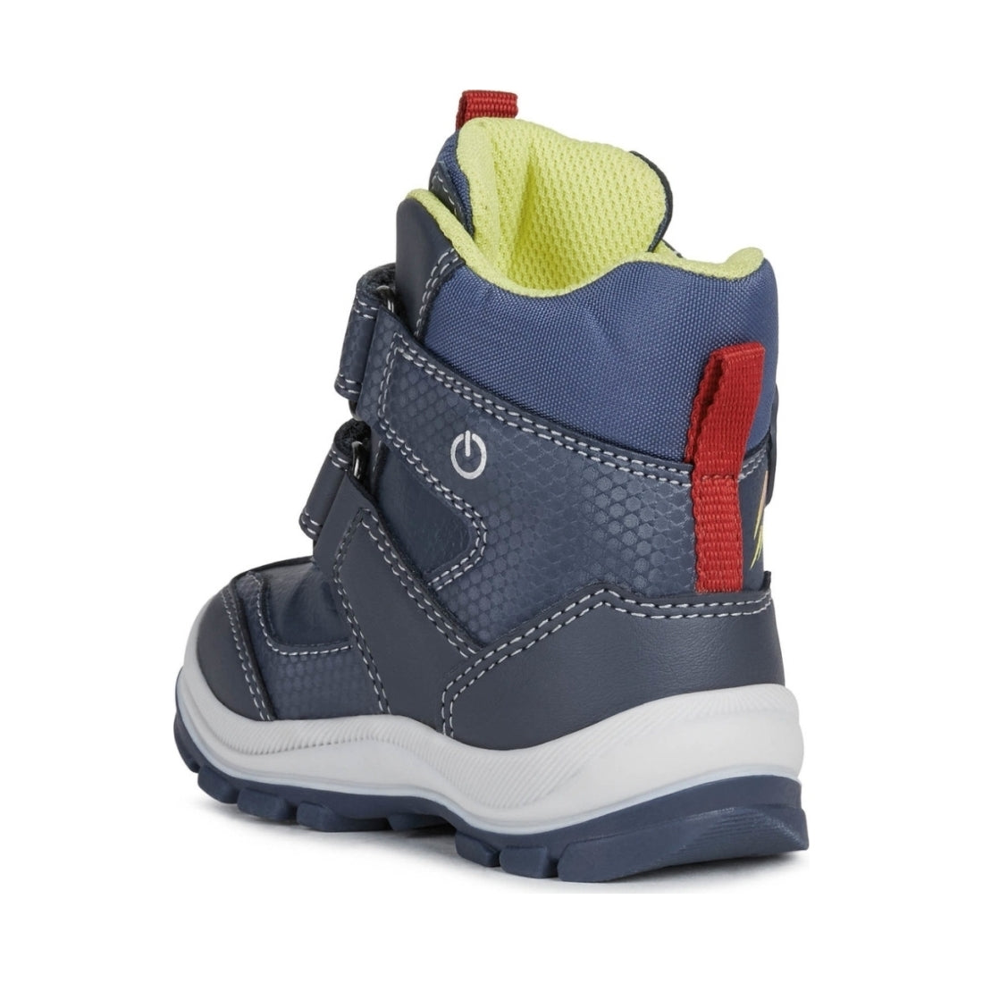 Geox boys Navy Red flanfil abx booties | Vilbury London