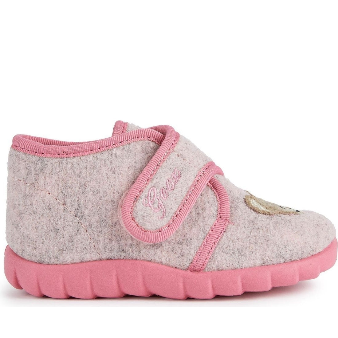 Geox girls Dk Pink Fuchsia zyzie booties | Vilbury London