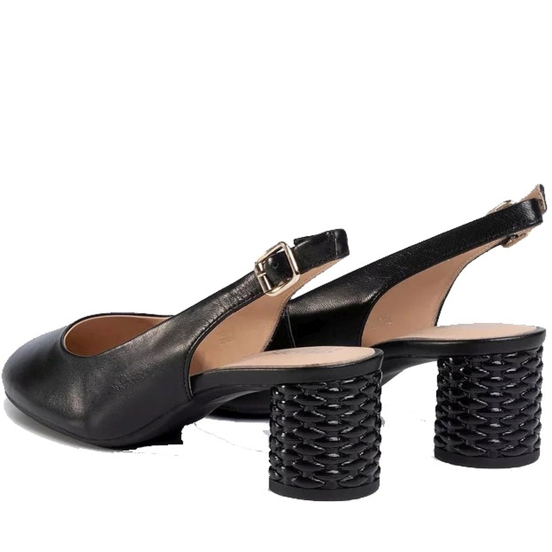 Geox Womens black elegant closed shoes | Vilbury London