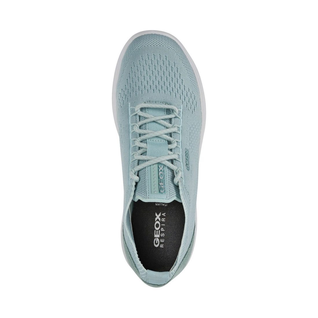 Geox Womens Lt Green spherica shoes | Vilbury London