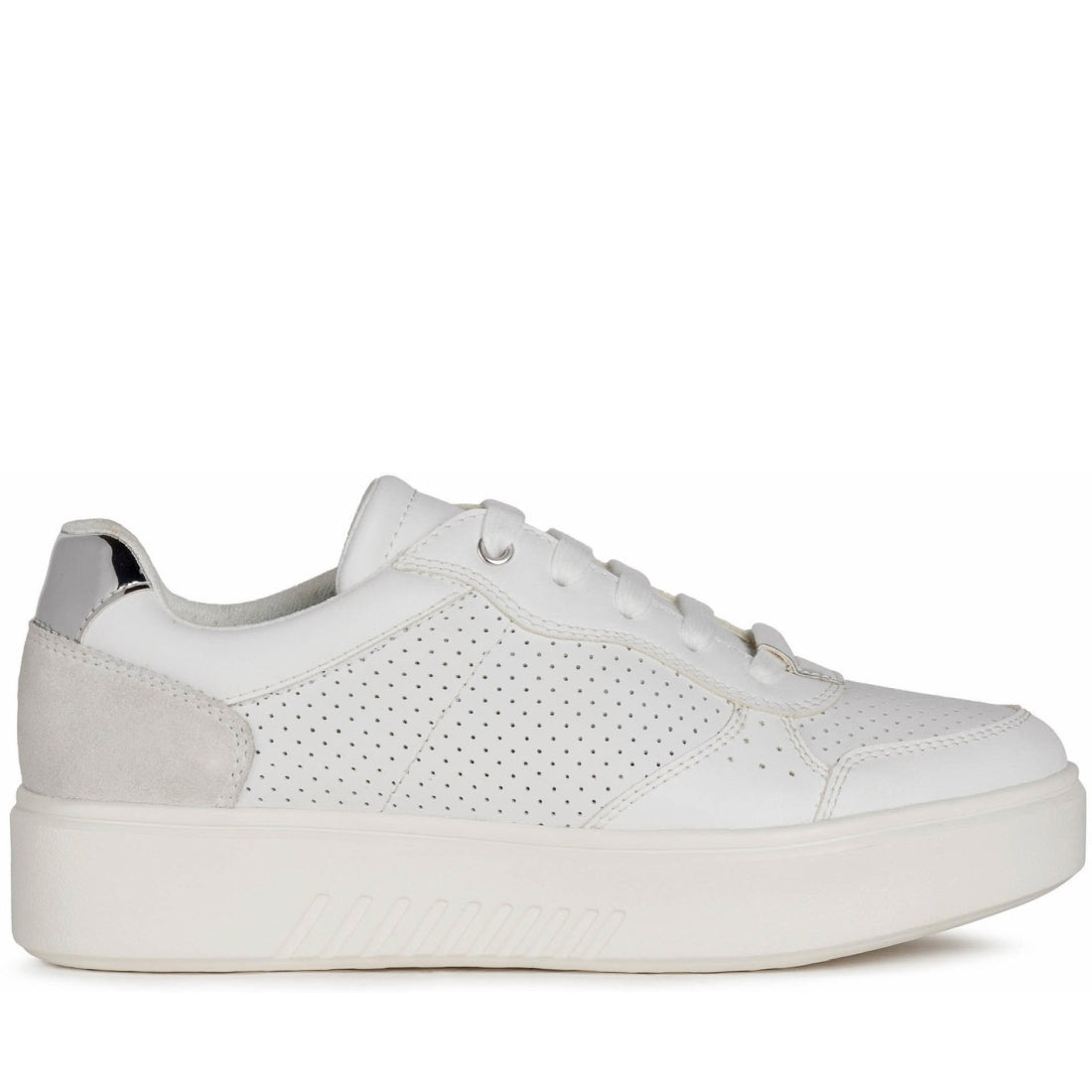 Geox Womens White nhenbus shoes | Vilbury London