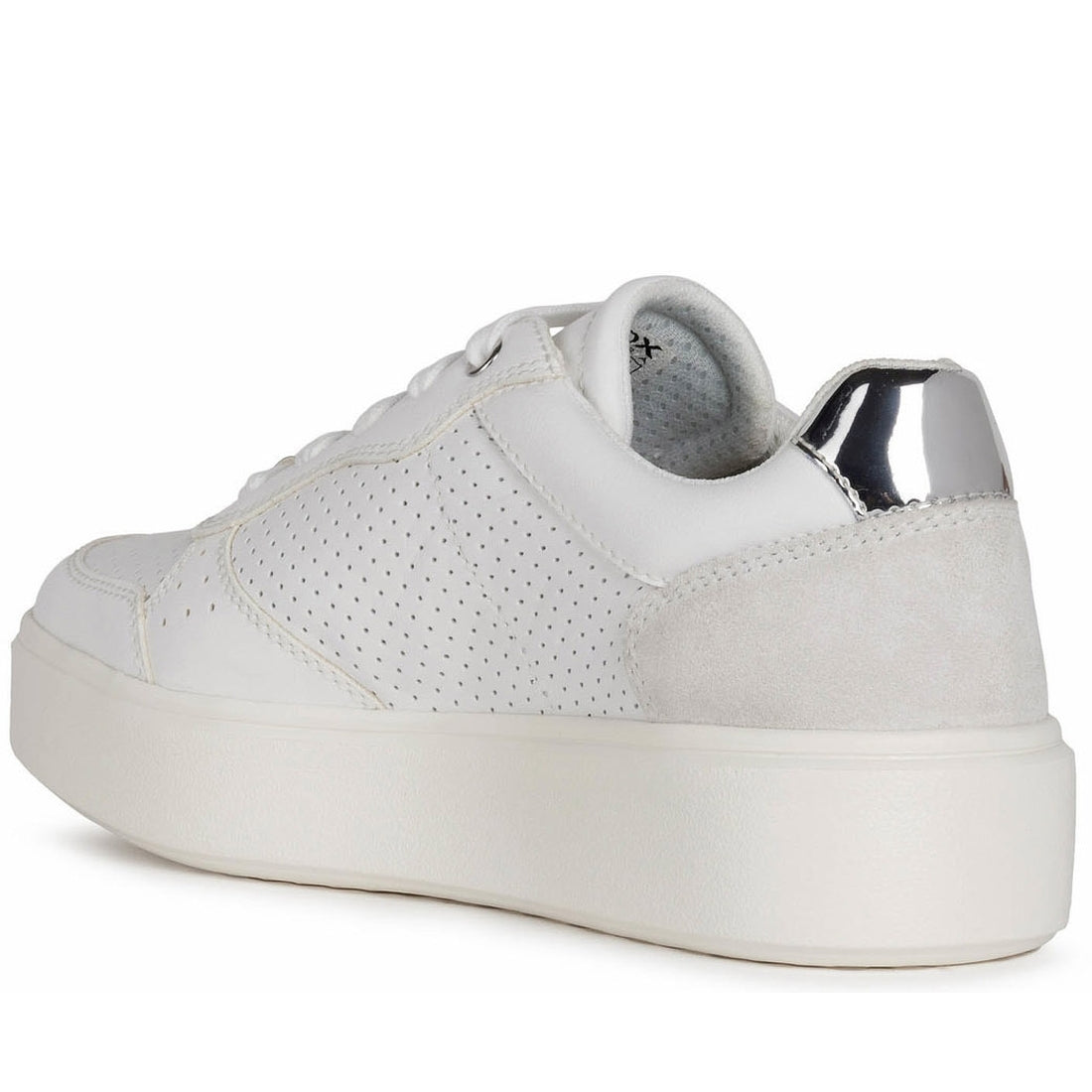 Geox Womens White nhenbus shoes | Vilbury London