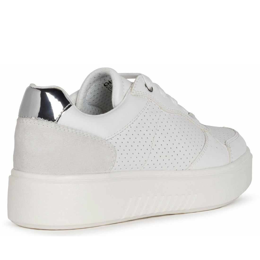 Geox Womens White nhenbus shoes | Vilbury London