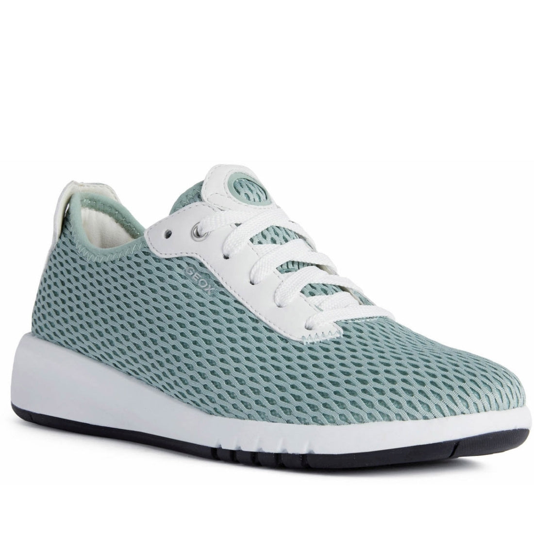 Geox Womens Mint White aerantis shoes | Vilbury London