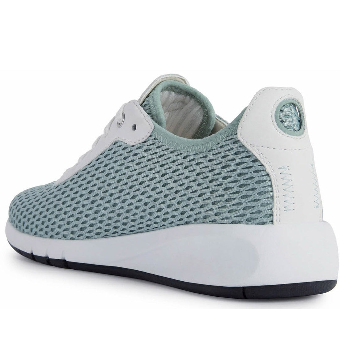 Geox Womens Mint White aerantis shoes | Vilbury London