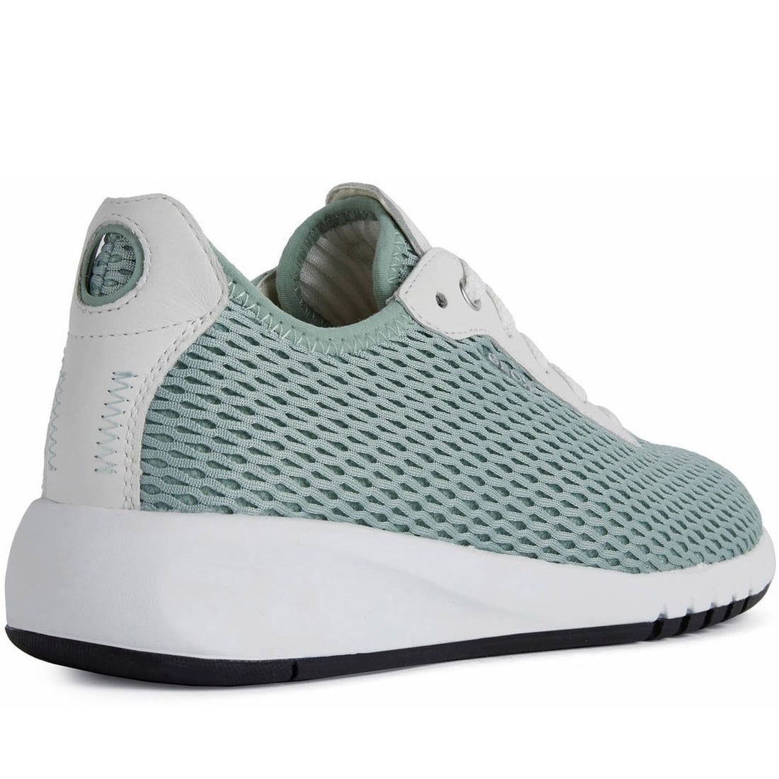 Geox Womens Mint White aerantis shoes | Vilbury London