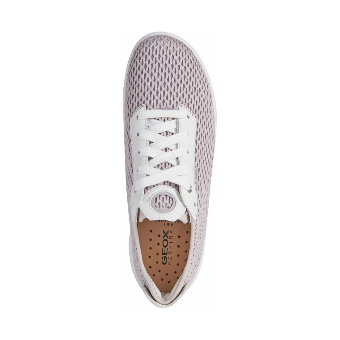 Geox Womens Antique Rose White aerantis shoes | Vilbury London