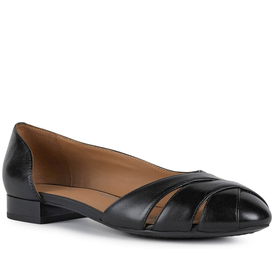 Geox Womens Black pheby 20 ballerinas | Vilbury London