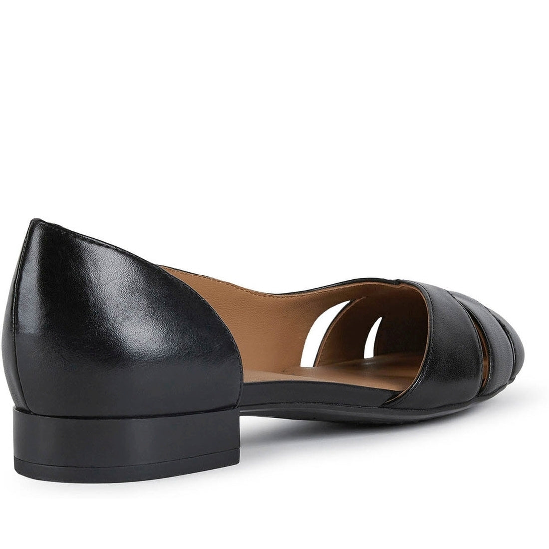 Geox Womens Black pheby 20 ballerinas | Vilbury London