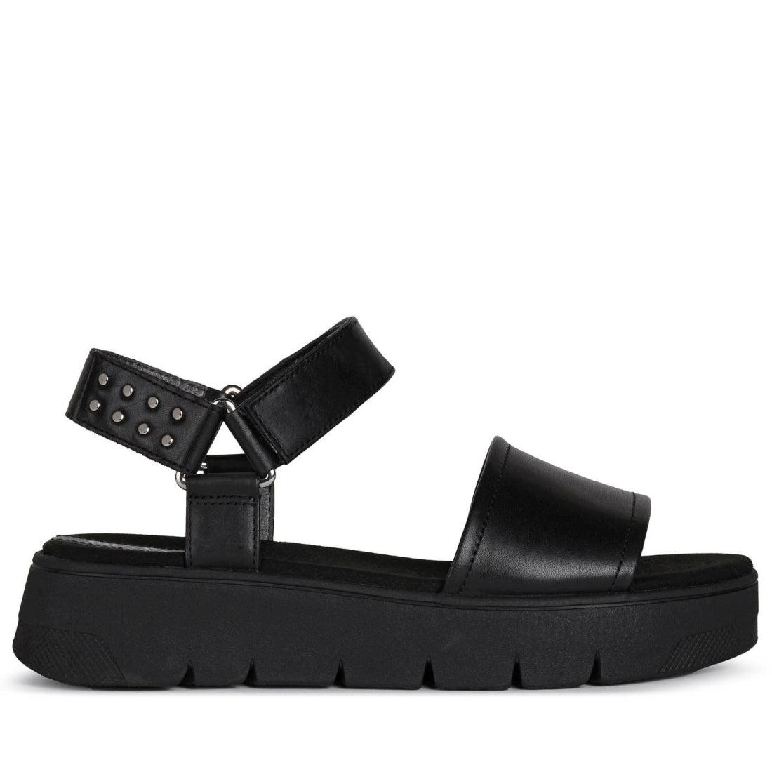 Geox Womens Black dandra 40 sandals | Vilbury London