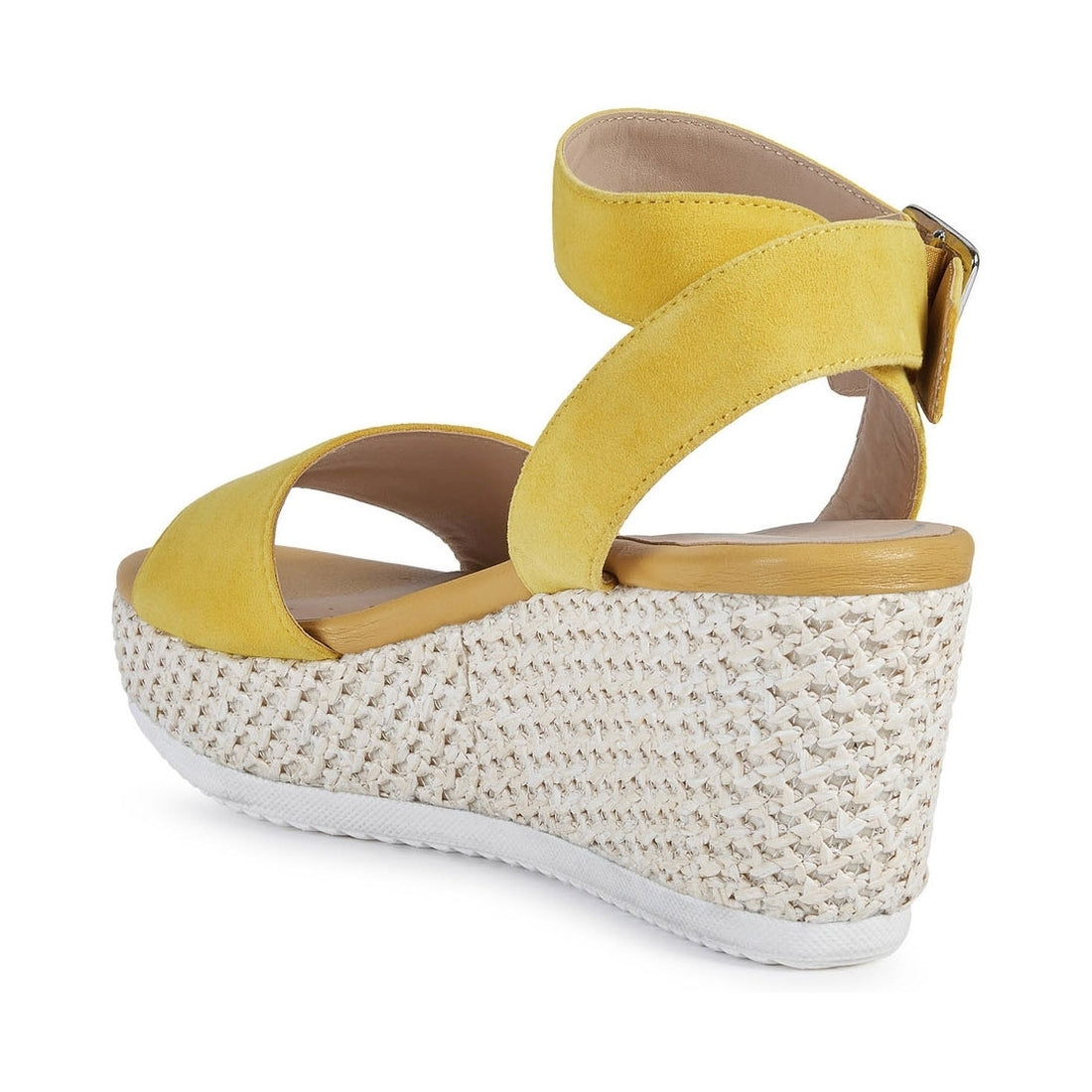 Geox Womens Dk Yellow lipari sandals | Vilbury London