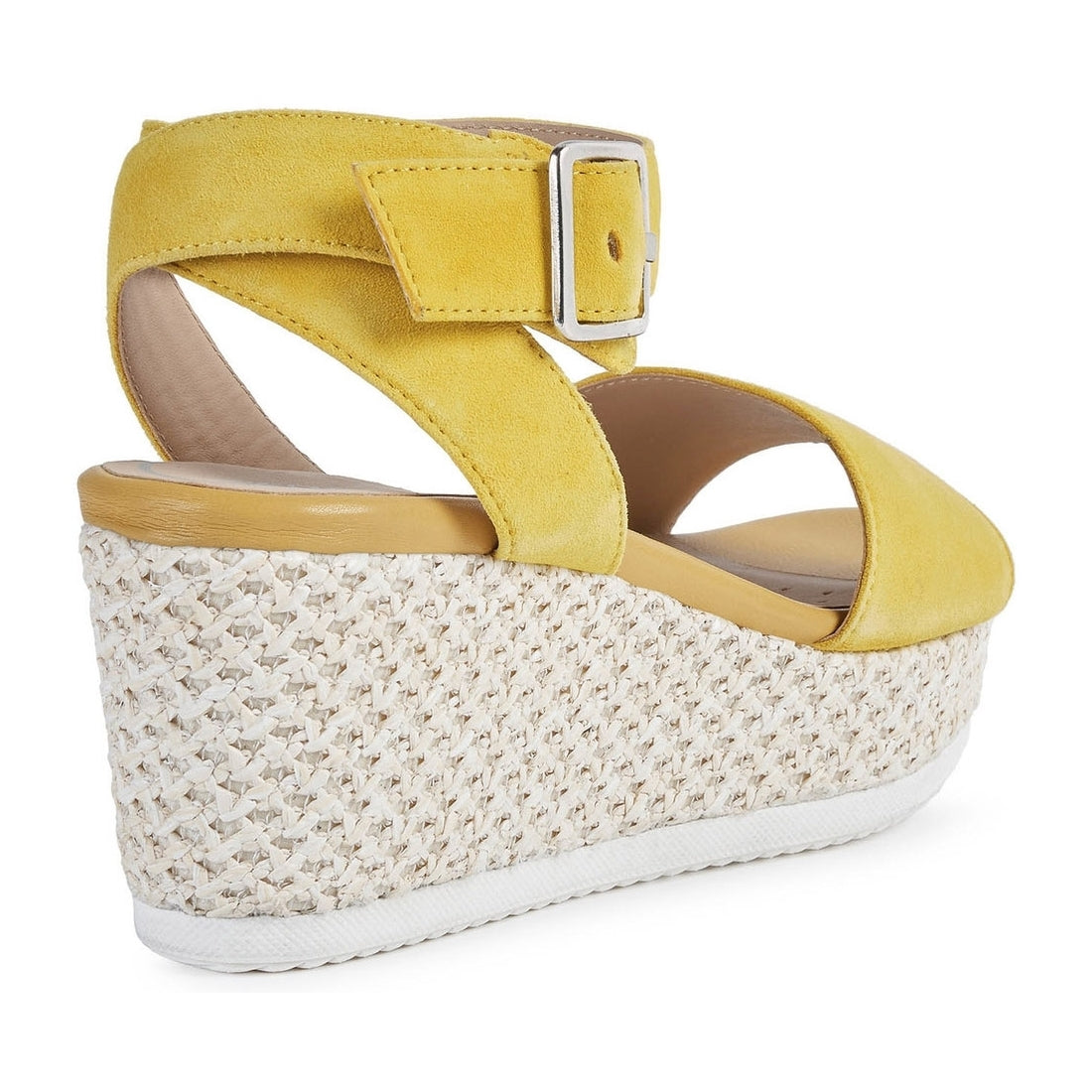 Geox Womens Dk Yellow lipari sandals | Vilbury London