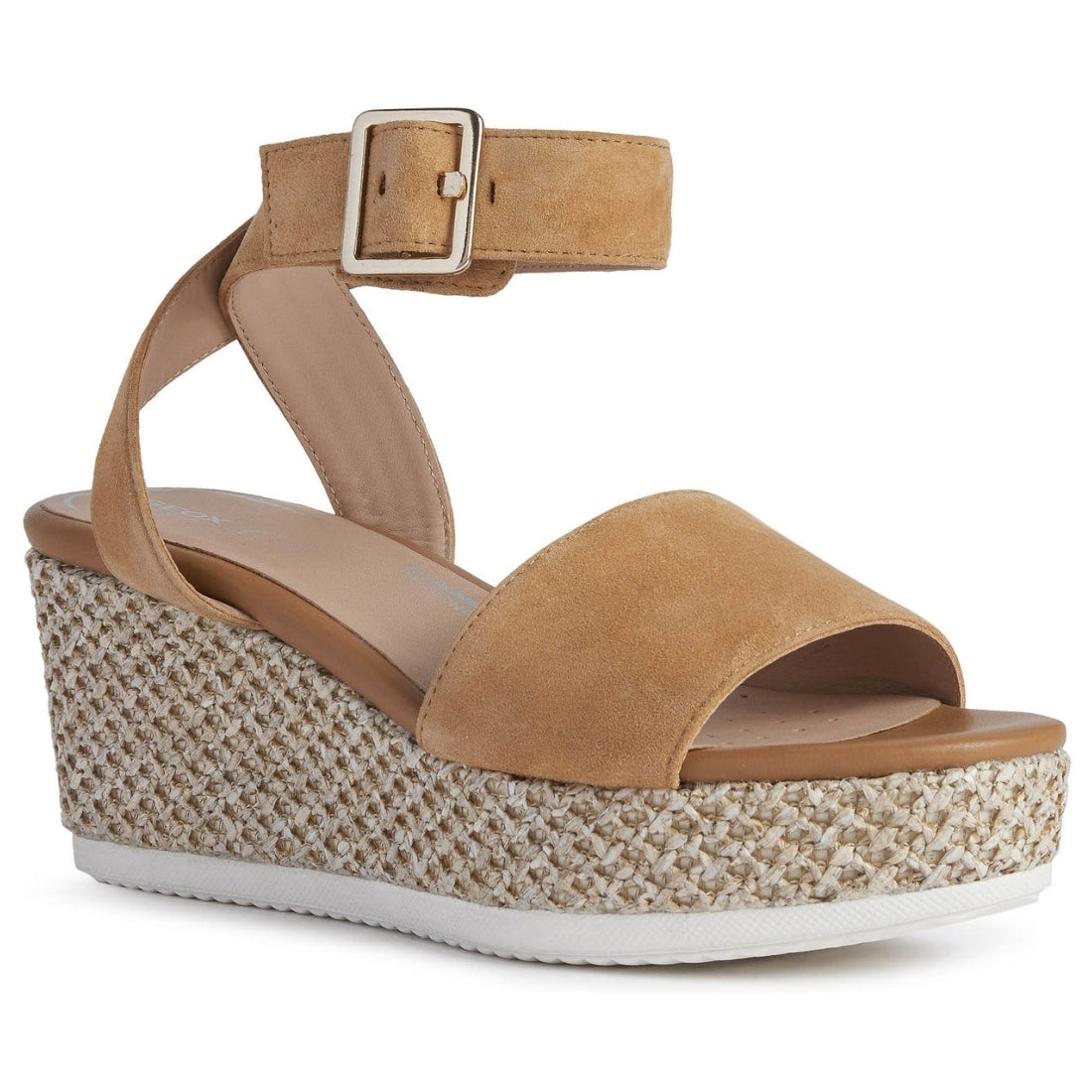 Geox Womens Cognac lipari sandals | Vilbury London