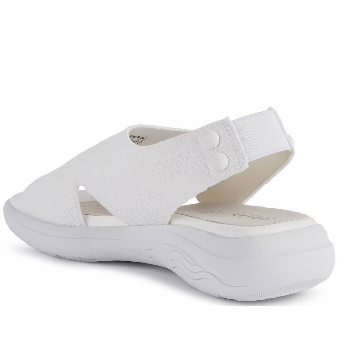 Geox Womens White spherica sandals | Vilbury London