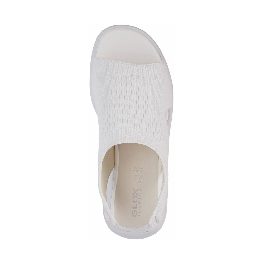 Geox Womens White spherica sandals | Vilbury London