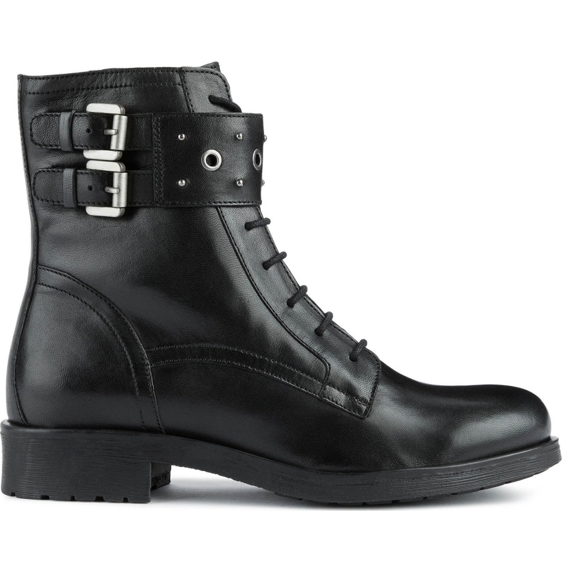 Geox womens Black rawelle booties | Vilbury London