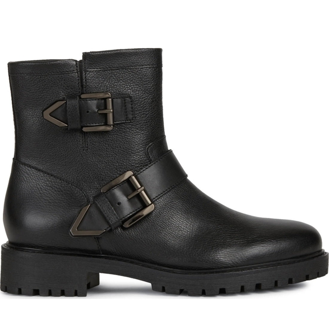 Geox womens Black hoara booties | Vilbury London