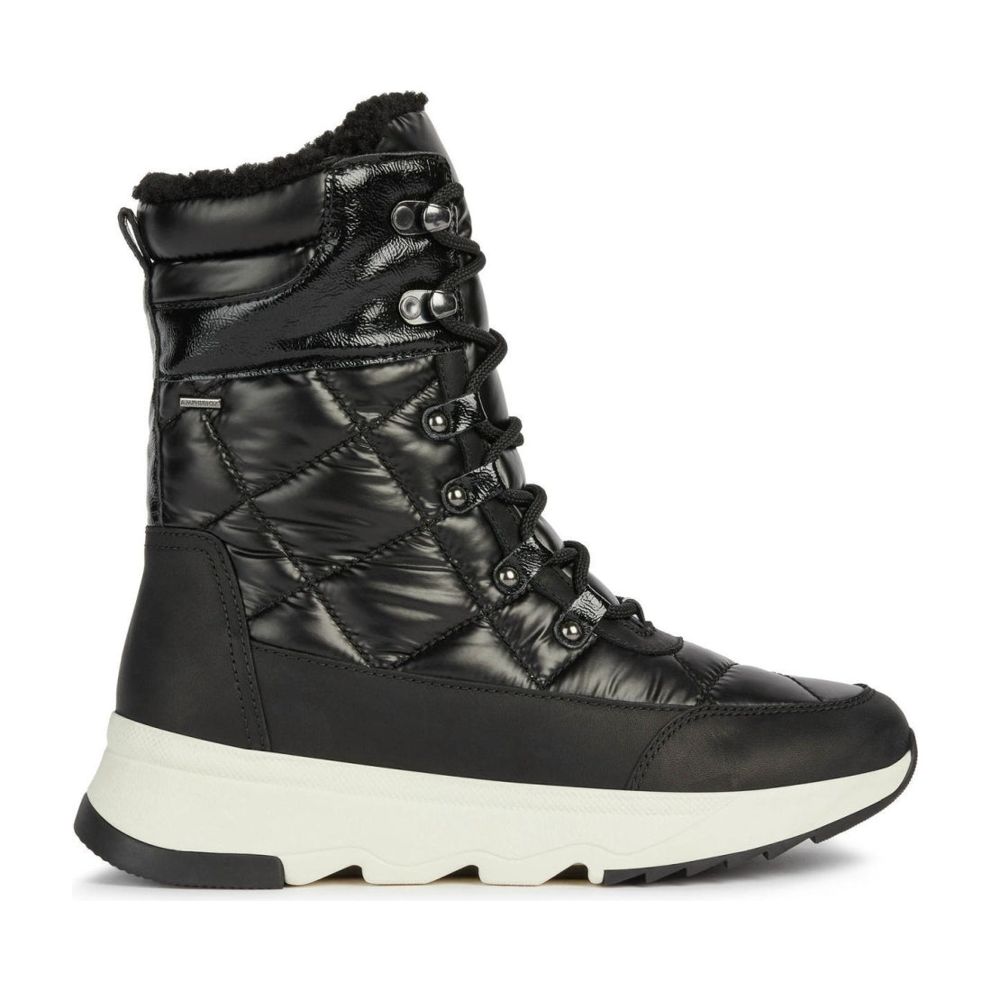 Geox womens Black falena abx booties | Vilbury London